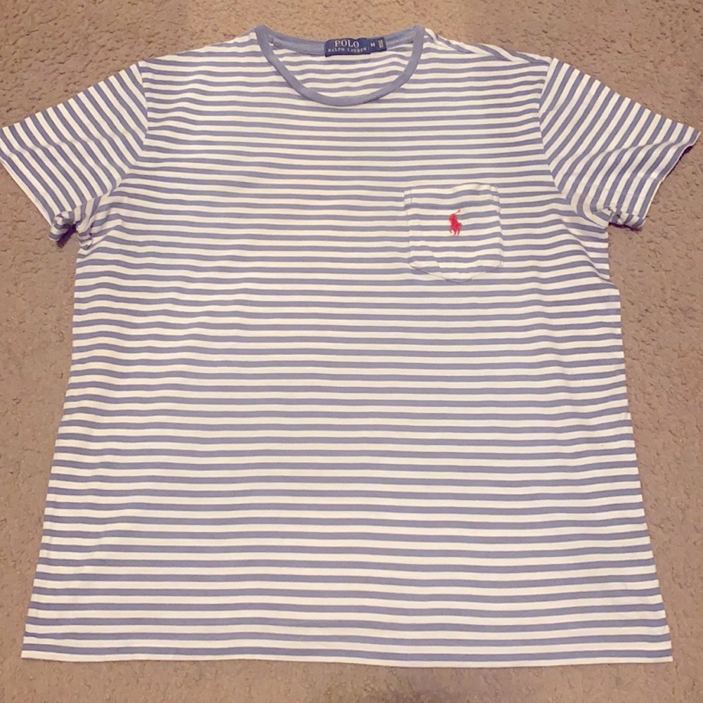 Ralph Lauren Crew Neck Striped T-Shirt